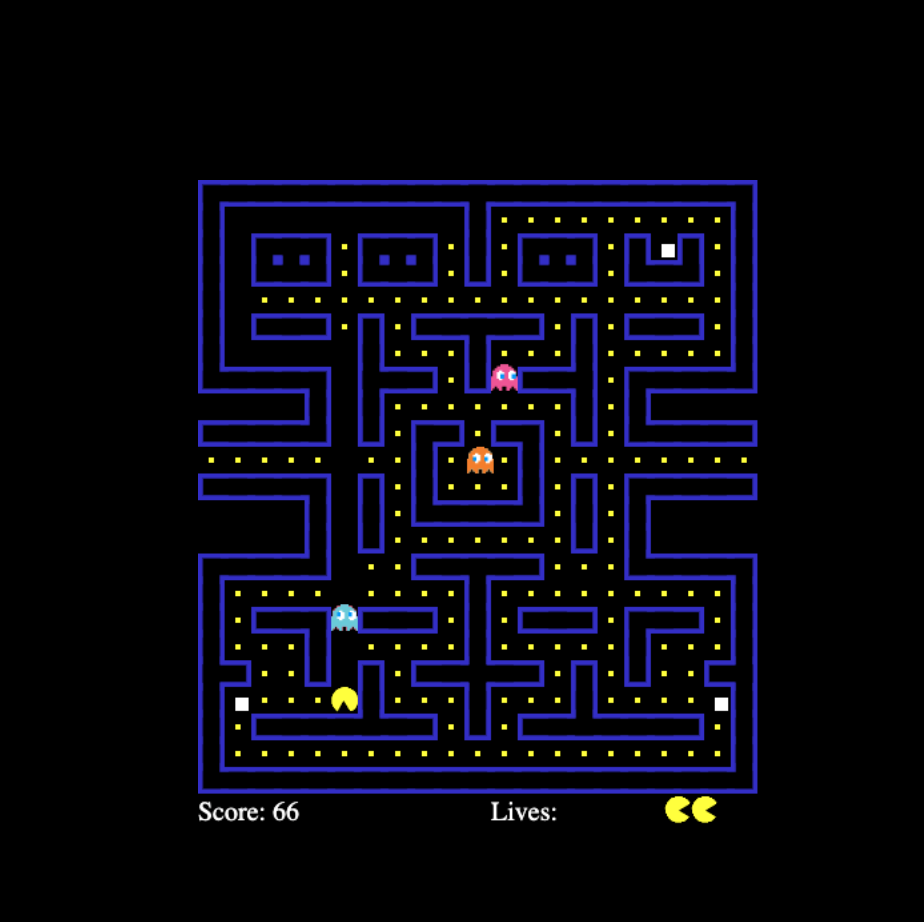 Classic Pacman Recreation