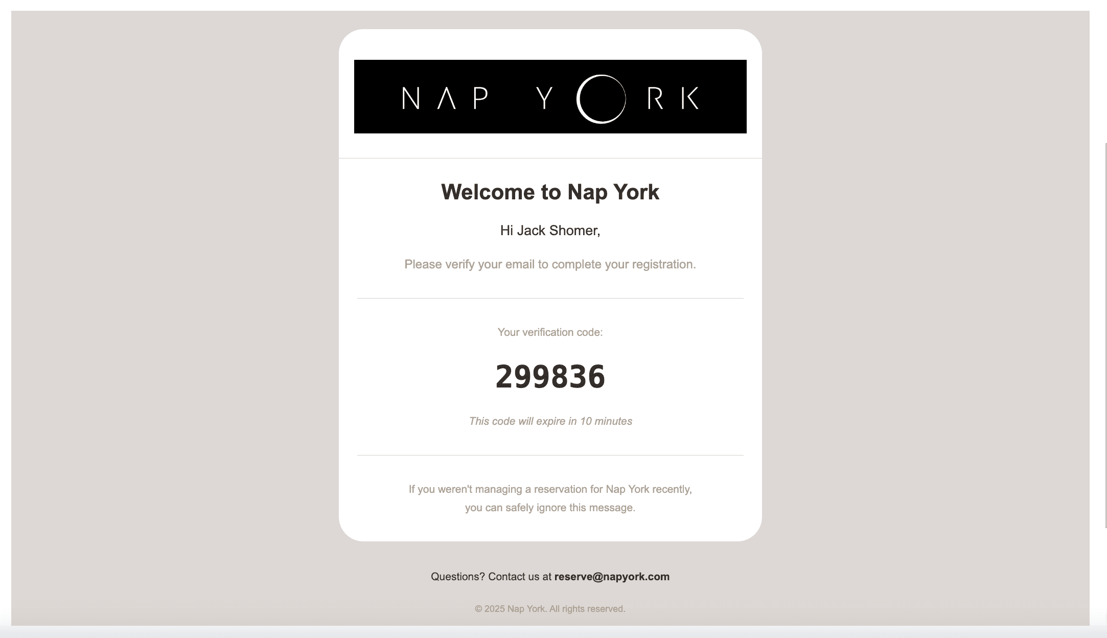 Email Template 1
