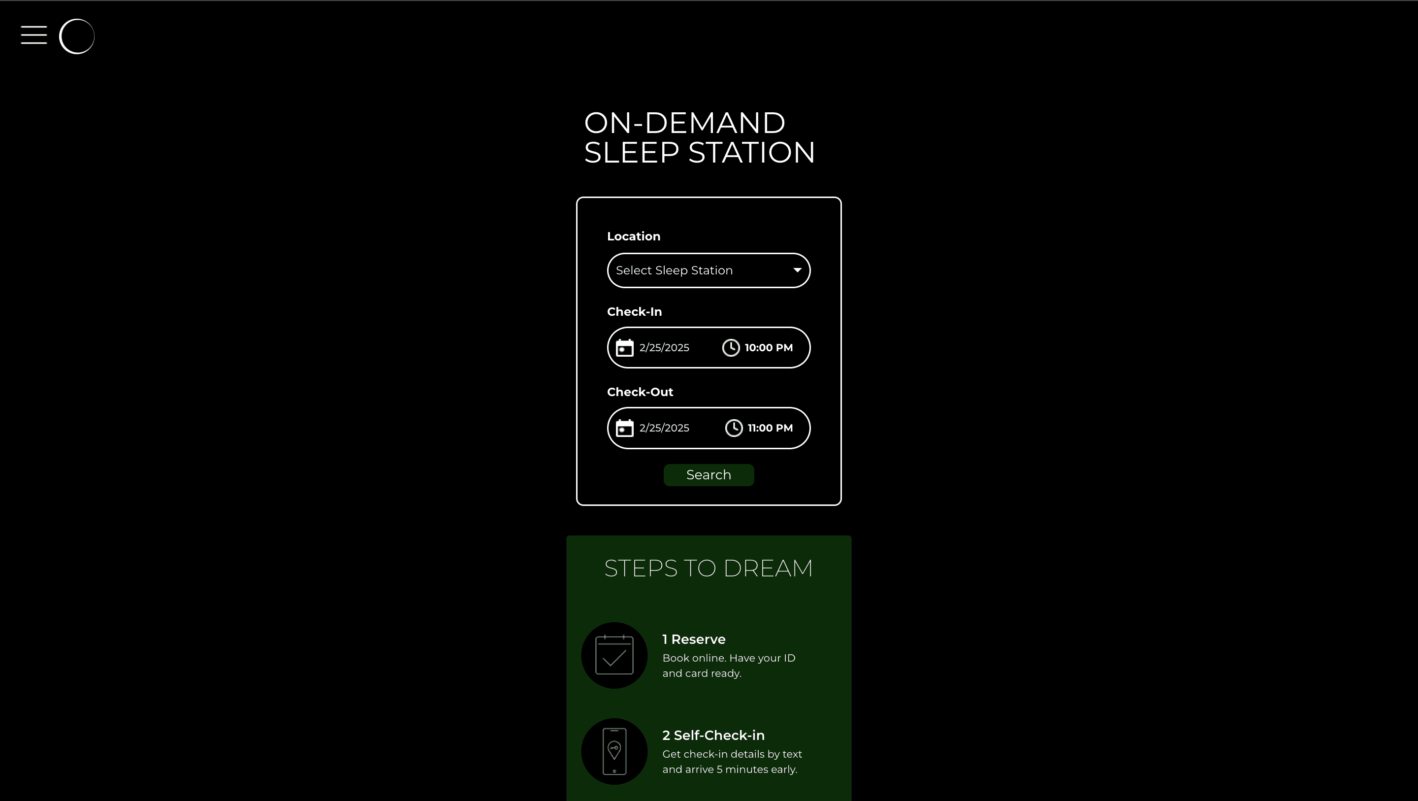 Before: Main Home Page